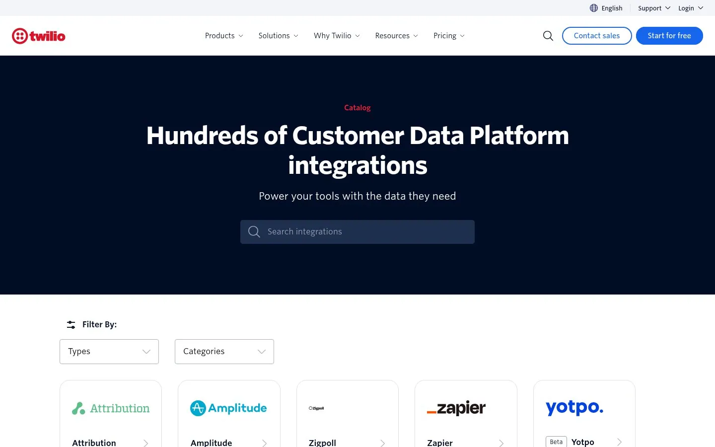 Twilio Segment