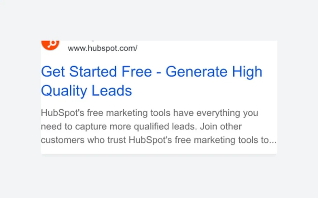 Lead your ad with free