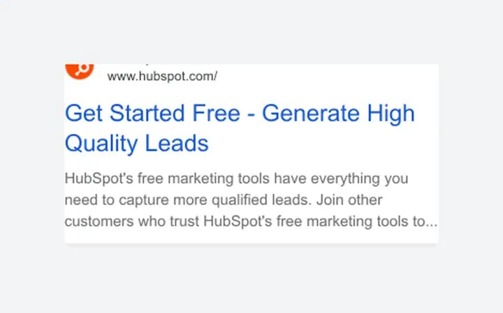 Lead your ad with free