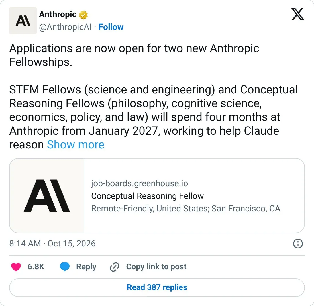 Name who each program is for