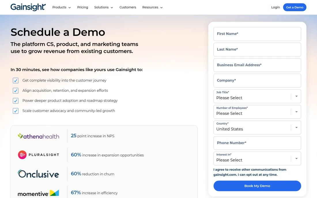 Put customer results beside the form