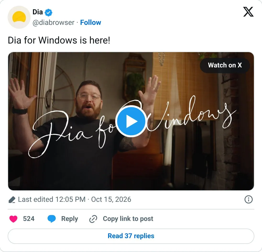 Announce a launch in five words
