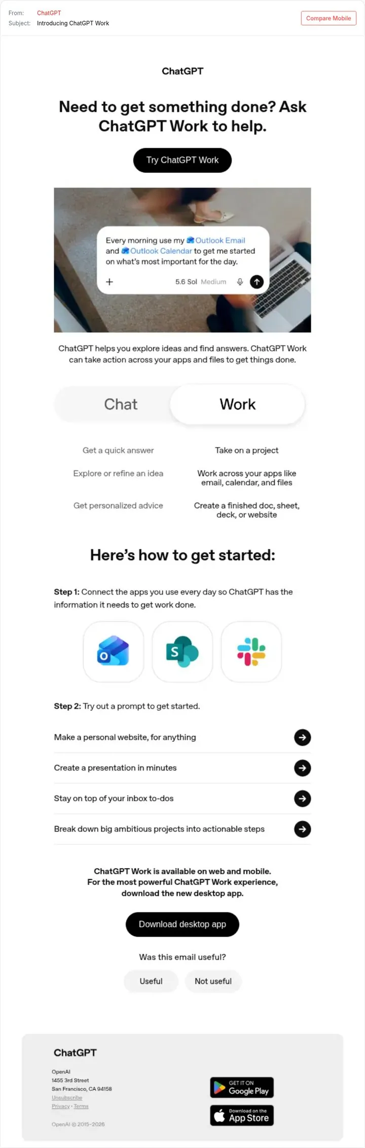 Launch with a question not a feature
