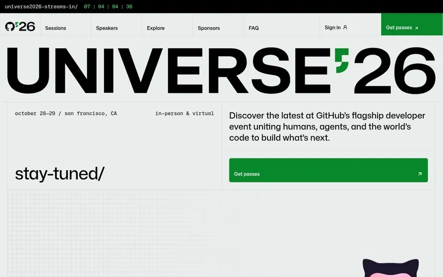 Put a countdown on your event page from GitHub