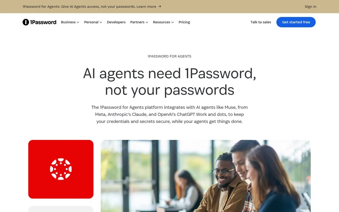 Explain agent access in three steps