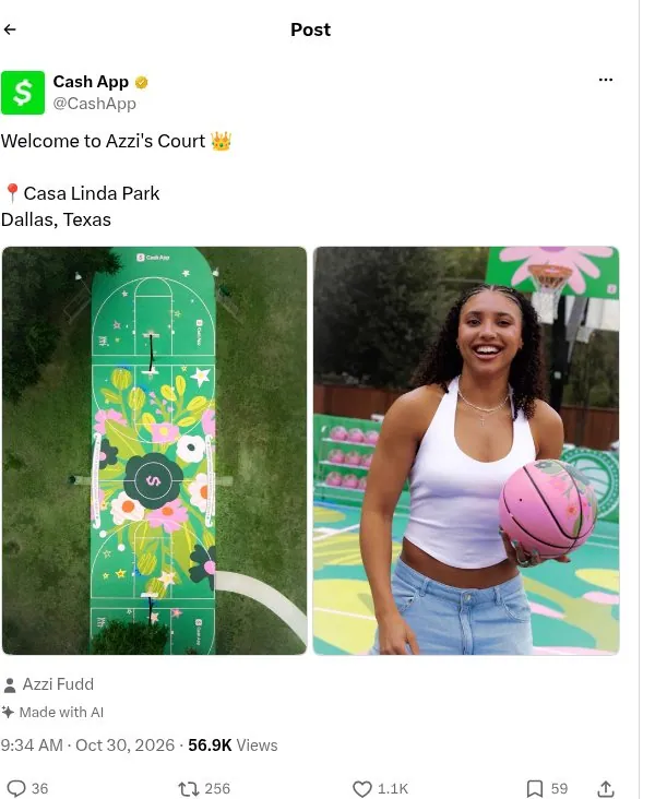 Turn a sponsorship into a place fans can play