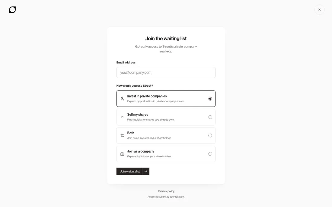 Segment the waitlist with one question