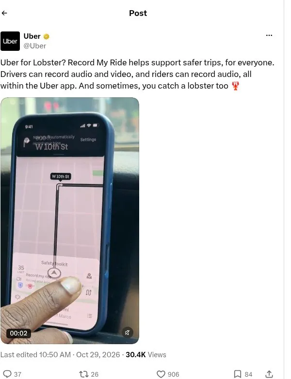 Sell a safety feature with an absurd ride