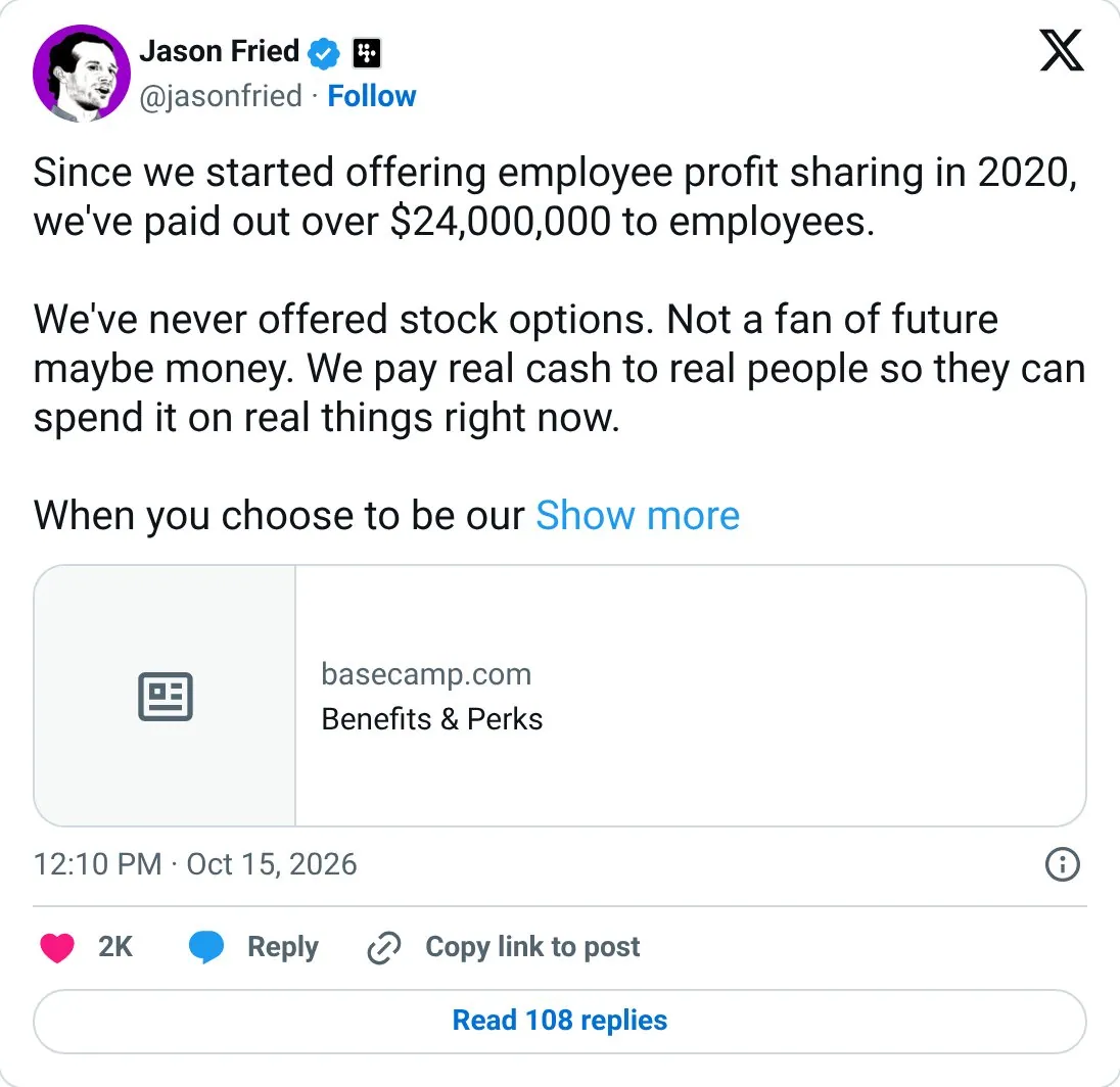 Share one real number about how you pay