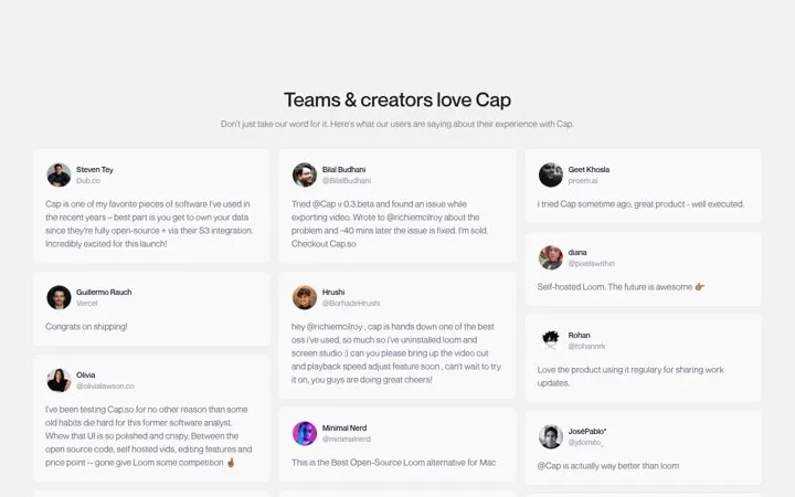 Put known founders at the top