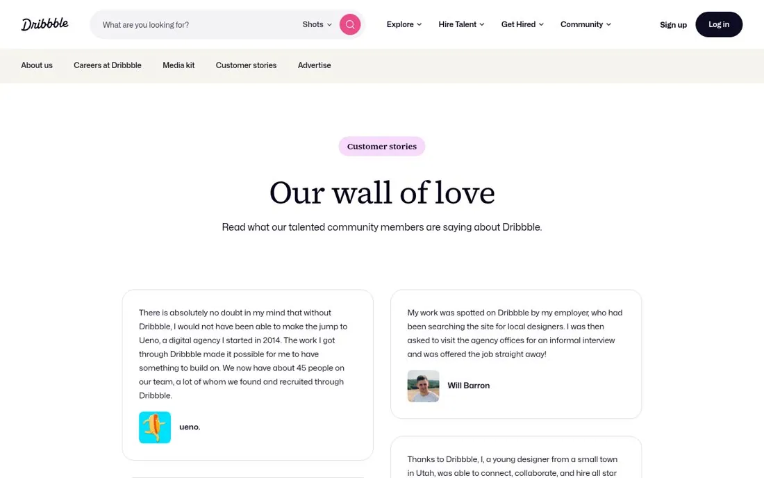 Pick testimonials that tell an outcome