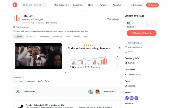 Tell the founder story with real numbers