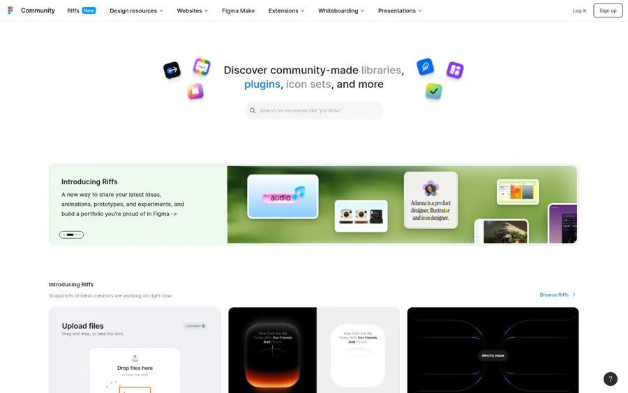 Make your community the front door from Figma