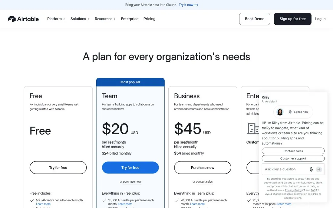 Show a plan for every buyer type