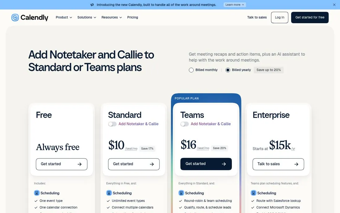 Use the pricing page to sell the add on