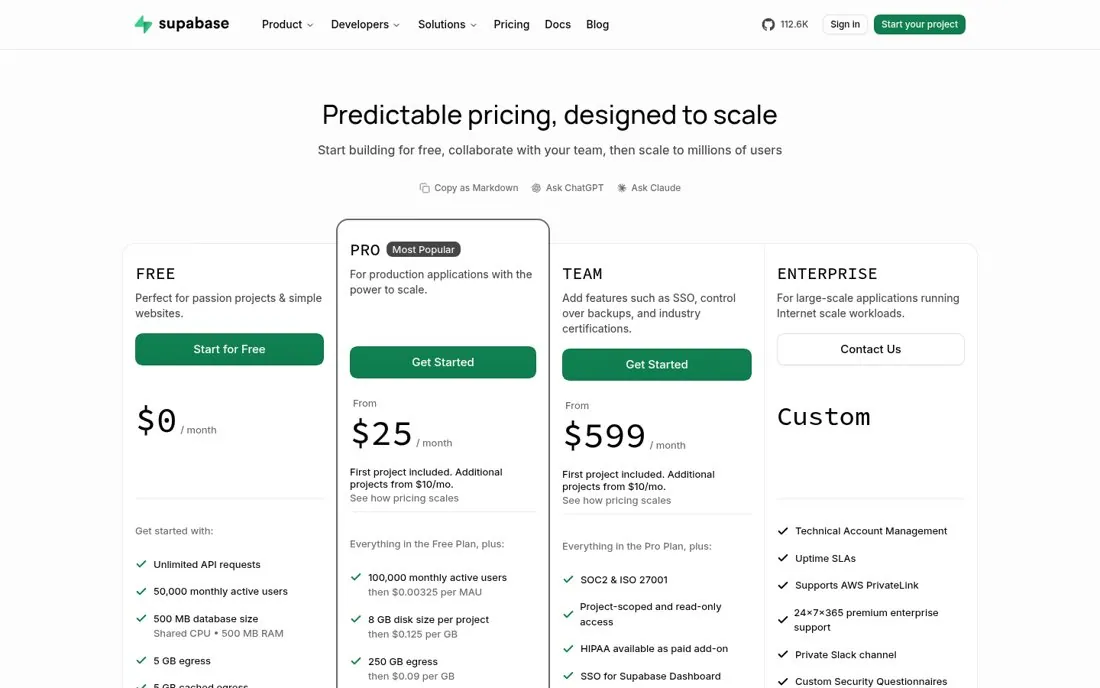 Call your pricing predictable
