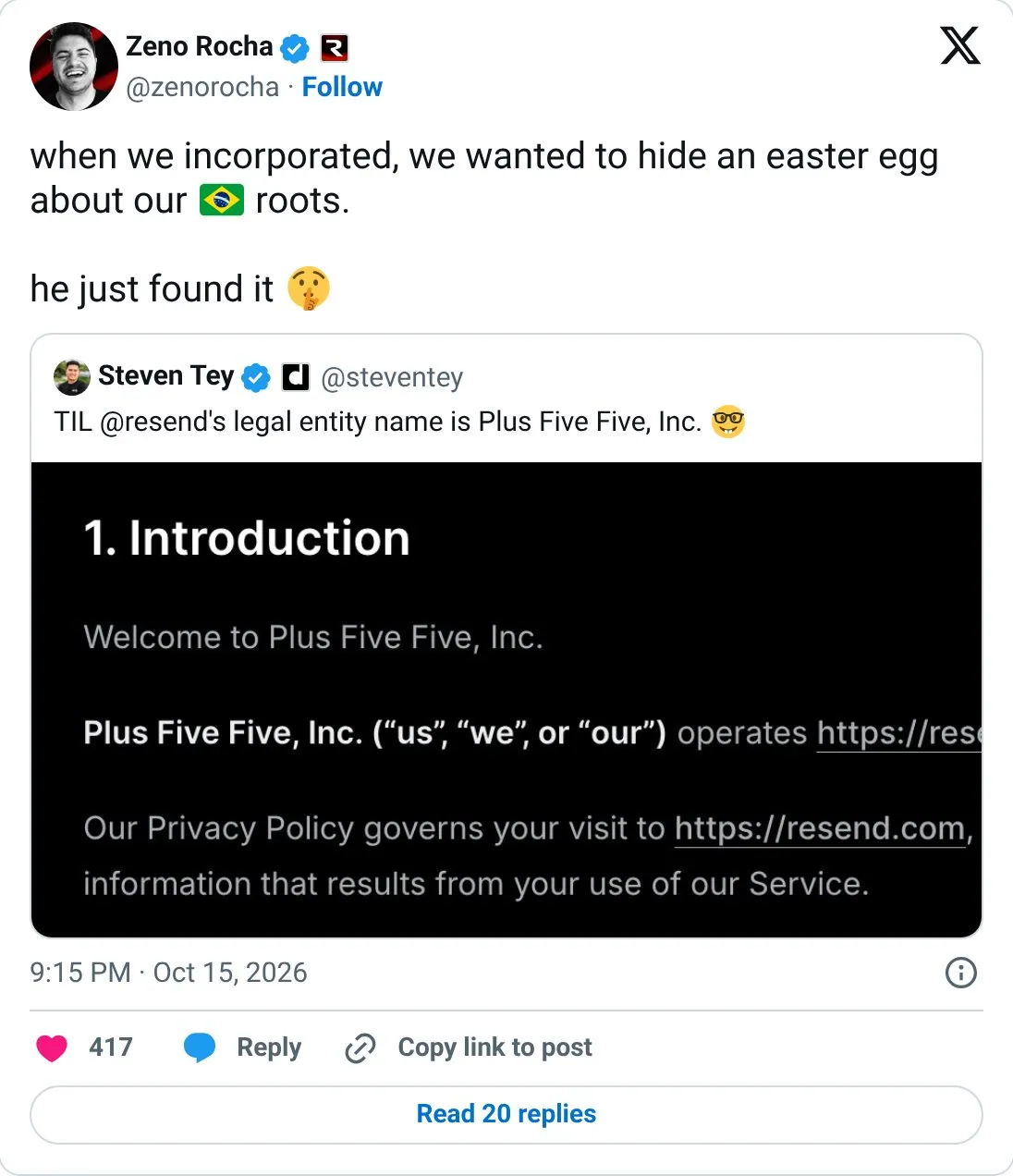 Hide an easter egg fans can find