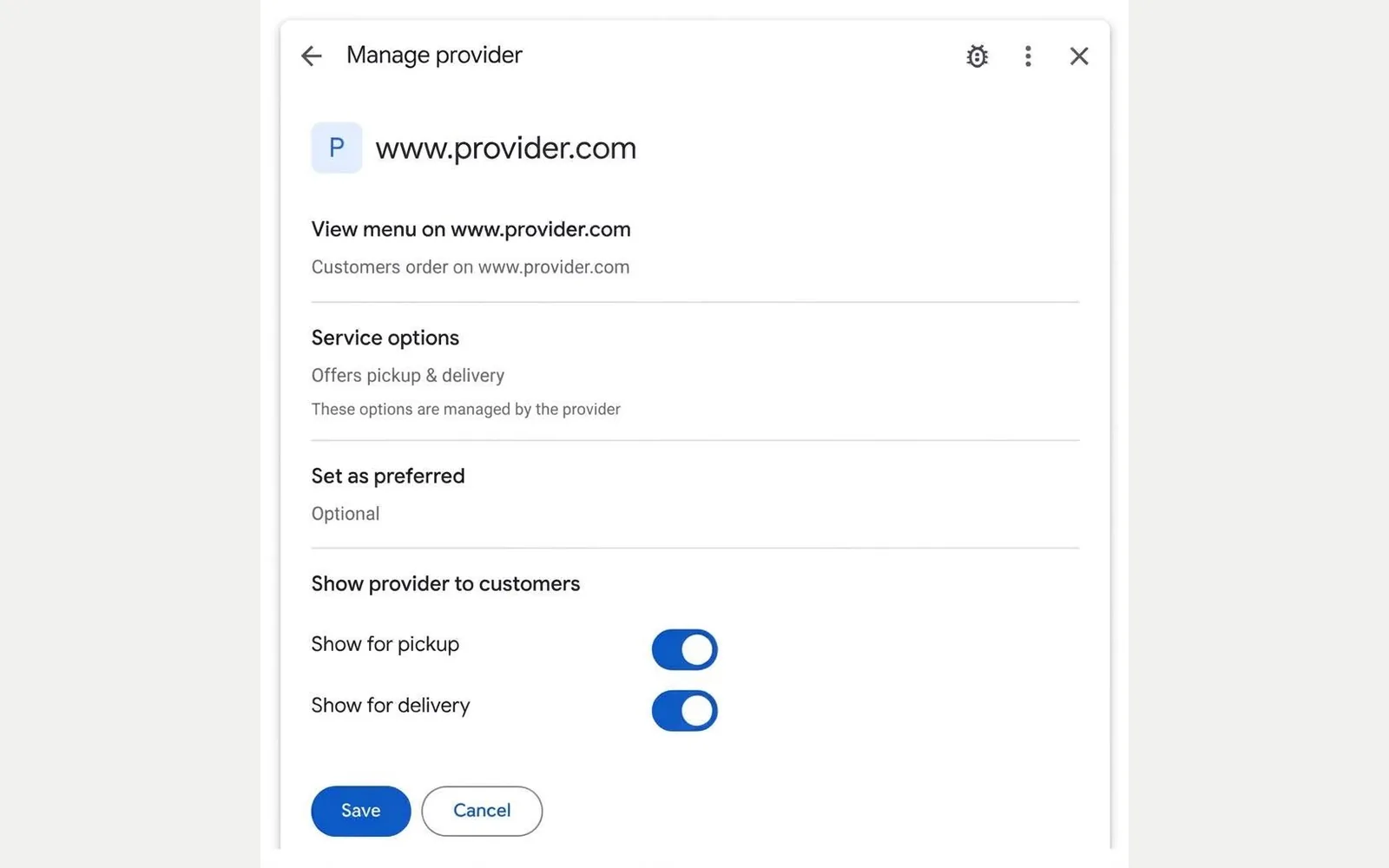 Google Business Profiles let restaurants turn off third party ordering providers